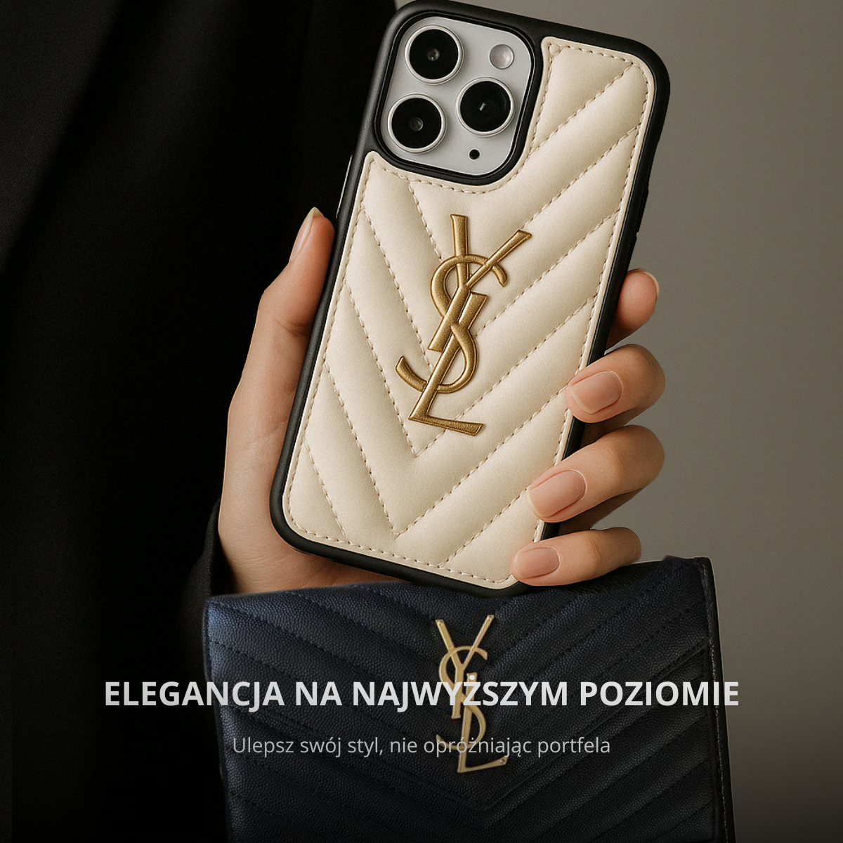 YSL – Etui-portfel na iPhone’a