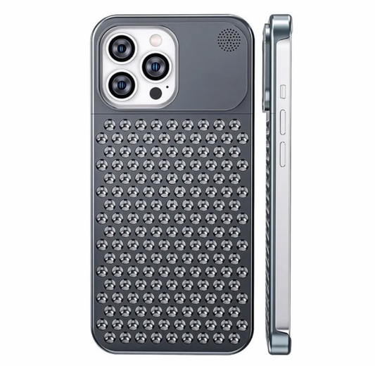 Etui Infinite™ Aluminium | Przeciwwstrząsowe i aromaterapeutyczne