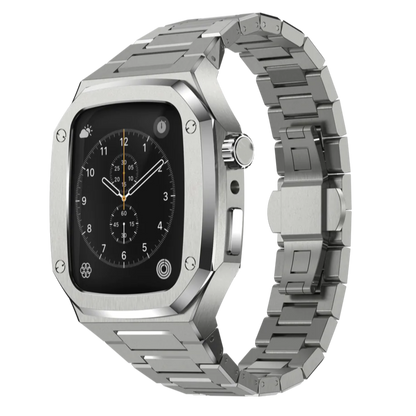 Seria Royal™ Metal — pasek + ochrona do zegarka Apple Watch